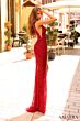 Amarra 94004 Cutaway Slit Embellished Dress