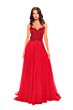 Amarra 94008 Floral Bodice Multi Strap Dress