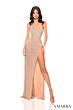Amarra 94013 High Slit One Shoulder Dress