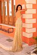 Amarra 94272 High Slit Strapless Dress