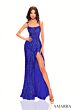 Amarra 94304 Fringe Skirt Scoop Neck Dress