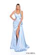 Amarra 88206 Side Tail Strapless Sweetheart Neck Dress