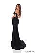 Amarra 88220 Ruched Skirt Off The Shoulder Corset Dress