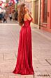 Amarra 88231 Off The Shoulder Glitter Metallic Dress