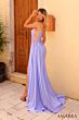 Amarra 88239 Side Tail Beaded Waist Hot Fix Dress