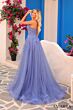 Amarra 88253 Lace Corset Plunging Neckline Dress