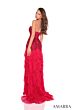 Amarra 88262 Tiered Skirt Embellished Strapless Dress