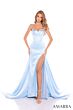 Amarra 88272 Detachable Overskirt Strapless Sweetheart Corset Dress