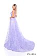 Amarra 88321 Two-Way Straps Floral Glitter Dress