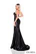 Amarra 88335 Lace Sides Strapless Sweetheart Neckline Dress