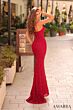 Amarra 88348 Sweetheart Neckline Embellished Corset Dress