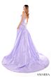 Amarra 88442 Long Train Drop Waist Embellished Dress