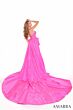 Amarra 88446 Long Train High Slit Strapless Dress