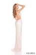 Amarra 88458 Plunging Neckline High Slit Backless Dress