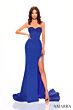 Amarra 88805 Brush Train Sweetheart Neckline Dress