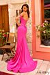 Amarra 88811 Off The Shoulder Lace-Up Dress