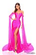 Amarra 88820 Hanging Sleeve Cold Shoulder Dress