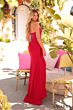 Amarra 89060 Side Slit Backless Dress