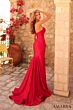 Amarra 89062 Sweetheart Neckline Lace-Up Dress