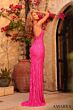 Amarra 89065 Slit Skirt Embellished Dress
