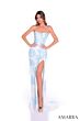 Ivory/Light Blue