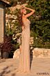 Amarra 89112 High Slit Backless Dress
