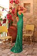 Amarra 89149 One Shoulder Embellished Dress