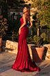 Amarra 89325 Slit Skirt Double Strap Dress