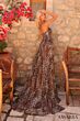 Amarra 89397 High Slit Leopard Print Dress