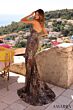 Amarra 89401 Leopard Print Lace-Up Dress