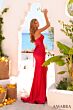 Amarra 89417 Sweetheart Neckline Hotfix Dress