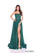 Amarra 89421 Slit Skirt Strapless Dress