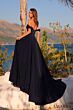 Amarra 89441 Corset Bodice Off The Shoulder Dress