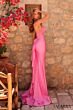 Amarra 89465 Waterfall Back Sweetheart Neck Dress