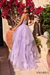 Amarra 89504 Illusion Bodice Tiered Skirt Dress