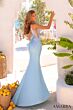 Amarra 89518 Beaded Sheer Side High Slit Dress