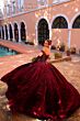 Amarra 54257 Off-The-Shoulder Corset Top Quinceanera Dress