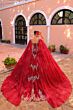 Amarra 54296 Removable Cape Sleeve Sweet 16 Dress