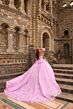 Amarra 54234 Applique Bodice Removable Sleeve Dress