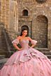 Amarra 54236 Removable Sleeve Peplum Skirt Strapless Dress