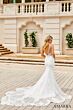 Amarra 84370 Summer Strappy Back Cathedral Train Bridal Gown