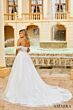 Amarra 84373 Hannah Off-The-Shoulder Sweetheart Neck Bridal Dress