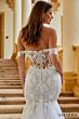 Amarra 84375 Removable Strap Illusion Back Bridal Dress