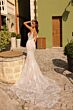 Amarra 84383 Sadie Petal Train Lace Bridal Dress