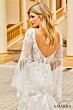 Amarra 84386 Anna Scoop Back Bell Sleeve Wedding Gown