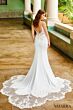 Amarra 84390 Liliana Cutaway Train Sheer Bodice Bridal Dress