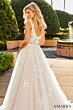 Amarra 84392 Scoop Neck Illusion Corset Wedding Gown