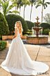 Amarra 84392 Scoop Neck Illusion Corset Wedding Gown