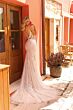 Amarra 84407 Fiona Fit-And-Flare Plunging Neck Wedding Dress