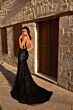 Amarra 84407 Fiona Fit-And-Flare Plunging Neck Wedding Dress